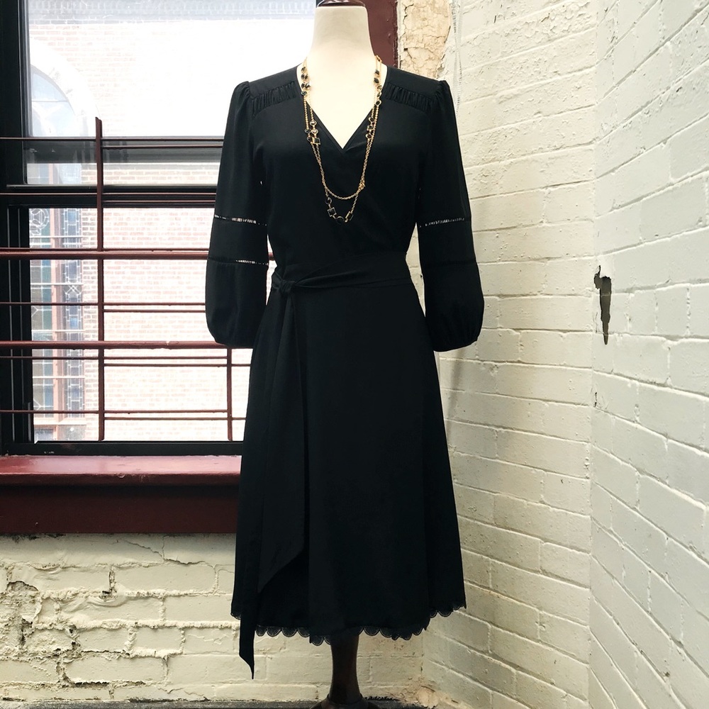 Calypso Christiane Celle Silk black dress